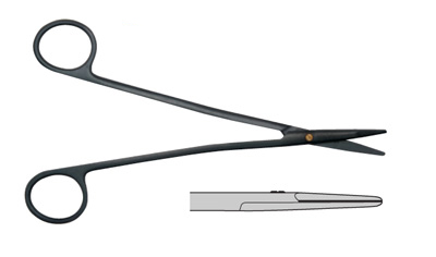 Castanares Face Lift Scissors, Curved, 5 3/4" (14.6 Cm)